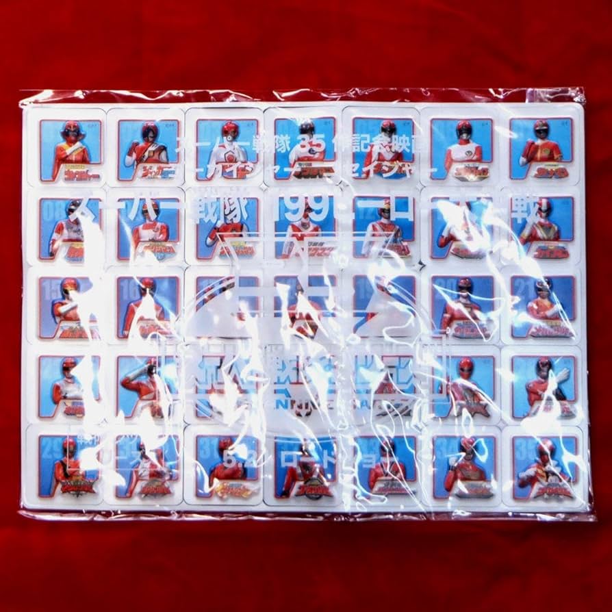 Amazon.co.jp: スーパー戦隊35作記念映画 マグネットセット